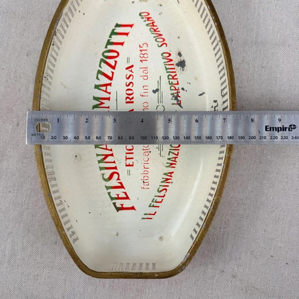 Felsina Ramazzotti Advertising Metal Tray Prager & Loida Berlin 1905 Antique